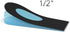 SOL3 Quick Lifts - Adjustable Orthopedic Heel Lift Insert for Leg Length Discrepancy, Foot Pain Relief & Achilles
