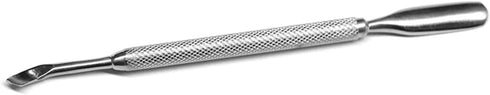 Stainless Steel Cuticle Remover, Double Sided Finger Dead Skin Nail Cuticle Pusher, Manicure Nail Care Tool