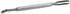 Stainless Steel Cuticle Remover, Double Sided Finger Dead Skin Nail Cuticle Pusher, Manicure Nail Care Tool
