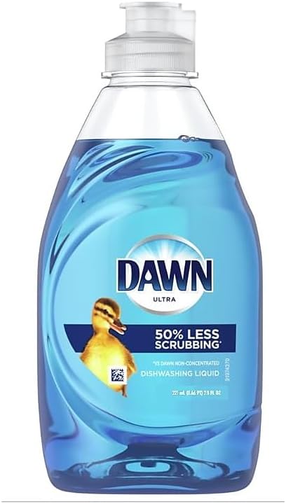 Dawn Ultra Liquid Dish Soap, Original Scent, 7.5 Oz., 18/Carton