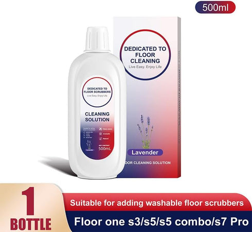 Lavender Floor Cleaning Solution Compatible with Tineco, Deep Cleans Multiple Hard Floors, Suitable for Robot Vacuums