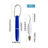 Portable Dental Picks, Mini Travel Plaque and Tartar Remover, Teeth Stain Remover with Chain, Interdental Pick, Tooth