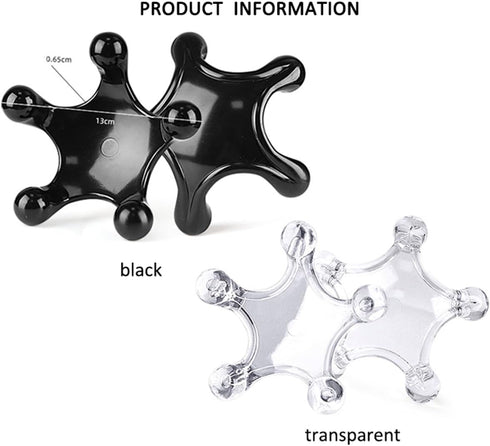 Jocaluyia 2 5 Trigger Point Massage Tools, PCS Legged Manual Full Body Massagers, Deep Muscle Tissue Massager, Handheld
