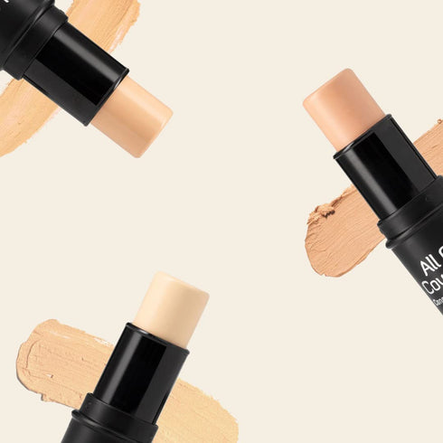 Shine-Free Balance Illuminating Foundation Stick, Vegan Concealer Stick, Free of Oils, Gluten, Allergens