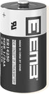 EEMB ER14250 1/2AA 3.6V Lithium Battery Li-SOCL2 Non-Rechargeable for Dog Collar Meter Sensor Home Security