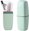 Travel Toothbrush Cup Case, Portable Toothbrush Holder with Cover, Toothpaste Storage for Camping, School, Trip