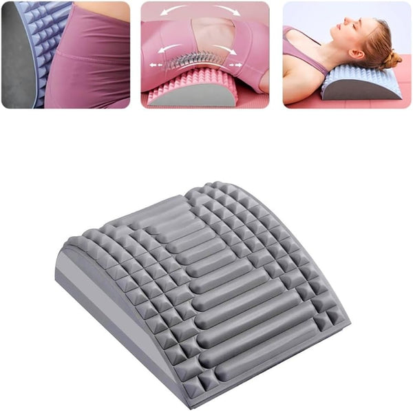Refresh Neck & Back Stretcher, Posture Corrector Board for Lower Back Pain Relief, Herniated Disc, Sciatica