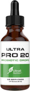 Probiotics for Women, Men, and Kids, 20 Strain Liquid Supplement for Digestive & Gut Health
