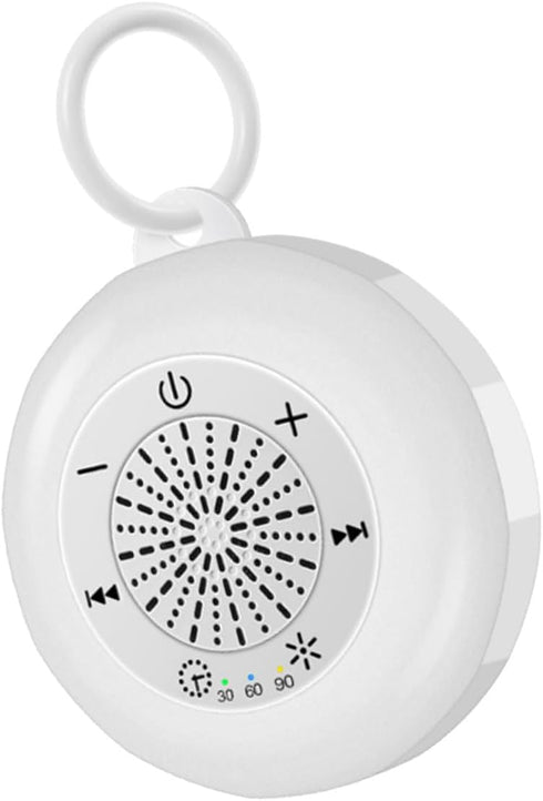 ZEXKENS 22 White Noise Machine for Adults: Calming Sounds, Portable Sleep Soother with Night Light & Travel Case