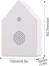 Portable Singing Bird White Noise Machine - Relaxing Chirping Sounds for Home & Outdoors