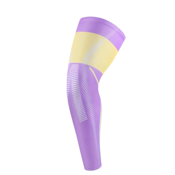 PAKHUDB Calf Compression Sleeves 2PCs Compression Leg Sleeves Full Length for Running Cycling