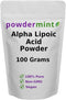 Alpha Lipoic Acid Powder (RS-ALA, Pure ALA) Antioxidant Supplement, 100 Grams with Scoop Included