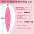Pre stretched Braiding Hair 26 Inch Braiding Hair Extensions Hot Water Setting Synthetic Hair Pre Stretched Crochet Braids Hair(26 Inch,6 Packs,Pink#