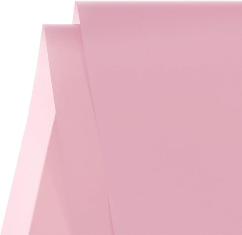 MECCANIXITY Pink Flower Wrapping Fog Paper, 22.8x22.8 Inch Waterproof Matte Floral Wrapping Paper for DIY Crafts, Gift