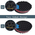 Magic Twist Hair Sponge, Barber Hair Brush Sponge, Styling Tool for Dreadlocks, Coils, Afro Curl (2 PACK)