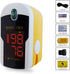 Concord Topaz Fingertip Pulse Oximeter with Reversible Display, Carrying Case and Lanyard