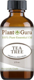 Tea Tree Essential Oil 2 oz. 100% Pure Undiluted Therapeutic Grade Extract of Melaleuca Alternifolia for Skin, Body, Hair Growth, Scalp Dandruff, Acne and Aromatherapy Diffuser Humidifier