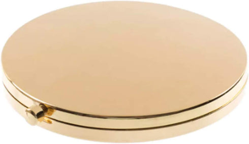 Magnifying Compact Mirror for Purses, 2x 1x Magnification, Folding Mini Pocket Travel Makeup Mirror