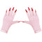 NXJ INFILILA UV Gloves for Nails, Professional Anti UV Light Gloves for Gel Manicure, UPF 99+ Protection, Fingerless