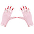 NXJ INFILILA UV Gloves for Nails, Professional Anti UV Light Gloves for Gel Manicure, UPF 99+ Protection, Fingerless