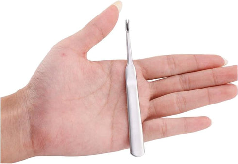 Professional Stainless Steel Cuticle Pusher Trimmer, Nails Cleaner Scissors Remover Nipper Clipper