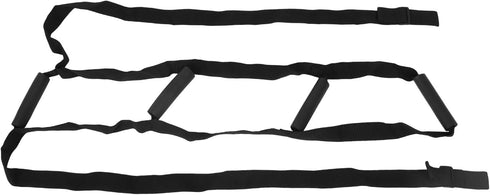 Sunicon (4 Adjustable Standing Aid Strap, Pull Up Aid Belt Traction Strap with Grips Sit Up Hoist for Elderly Pregnant