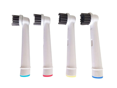 Brush Heads Compatible with Oral-B Braun Electric Toothbrush - Replacement Heads for Vitality, Genius