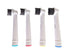 Brush Heads Compatible with Oral-B Braun Electric Toothbrush - Replacement Heads for Vitality, Genius