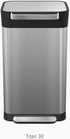 Joseph Joseph Eco Trash Bags, Extra Strong Recycled Plastic, 13.2 Gallons, Grey, with Drawstring