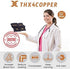 THX4COPPER Elbow Compression Sleeve, 2 Pieces, Copper Infused Support for Workouts, Sports, Arthritis