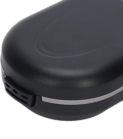 Waterproof Behind-the-Ear Hearing Aid Case, Portable Drop Resistant Storage Box for Hearing Aids, 6.5 x 5 x 2.5cm