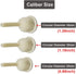 YEYSXSY 30 Pack 25mm Urinal Bag Male External Catheter Self Adhering Male External Condom Catheter Soft Latex