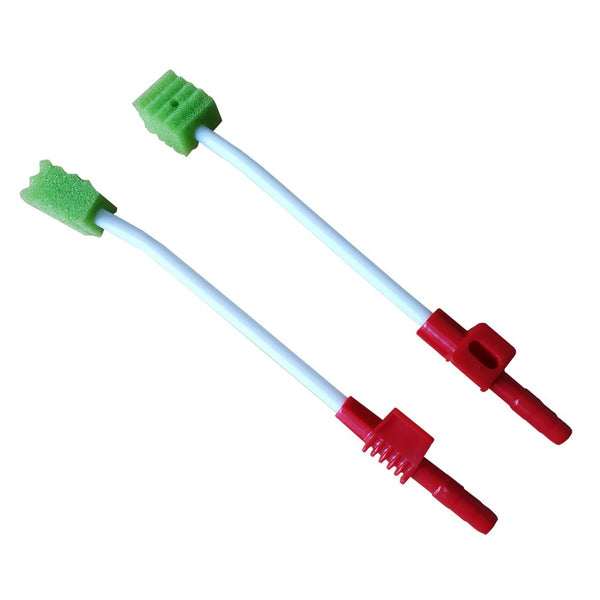 Suction Swab Single Use System, Suction Toothbrush Oral Cleaning Foam Swab, Individually Wrapped, Box of 20