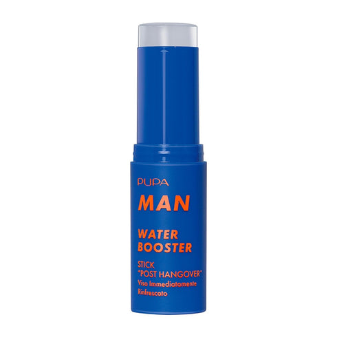 Pupa Milano Water Booster, 001, 0.45 oz - Post Hangover Stick with Orange Blossom Water - Soothing Face Balm for Men