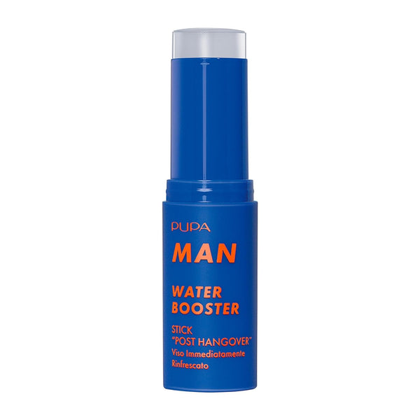 Pupa Milano Water Booster, 001, 0.45 oz - Post Hangover Stick with Orange Blossom Water - Soothing Face Balm for Men