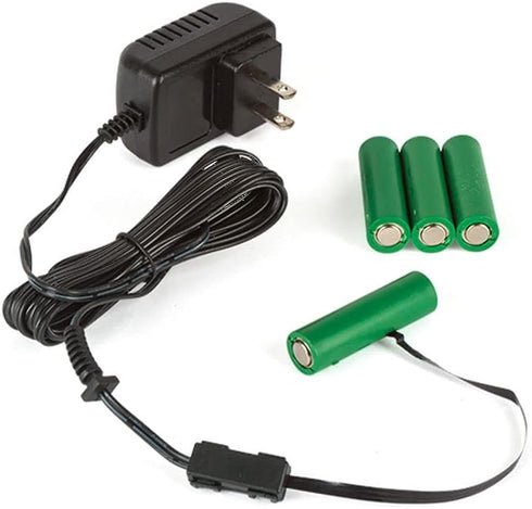 Everlasting Glow AA Battery Convertor Christmas, 4InL x 1.5InW x 7InH, Black