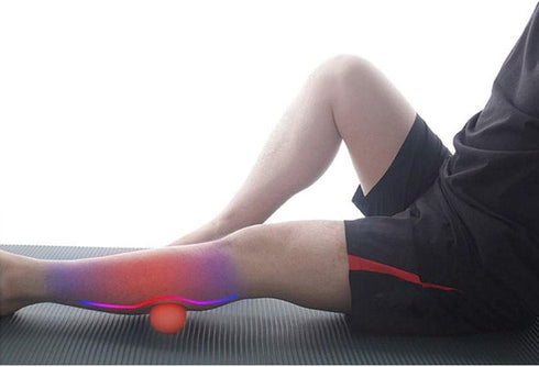 Yoga Massage Ball - Best Trigger Point Ball for Myofascial Release, Stress Relief, Prenatal Massage