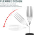ONSET GO Set 6-Piece Adaptive Utensils for Elderly, Easy Grip Non-Slip Cutlery for Disabled Adults, Stainless Steel