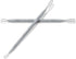 Professional Blackhead Remover Tool - 2-in-1 Stainless Steel Pimple Popper Blemish Extractor (2pcs)
