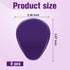 8 Pieces Gel Ball of Foot Cushions Metatarsal Pads for Women and Men Clear Gel Ball of Foot Cushions Soft Metatarsal Forefoot Cushioning Foot Pain Relief with 1 Wood Box Storage (Purple)