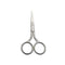 Silver Professional Stainless Steel Facial Hair Scissors - Grooming for Men, Safety Use