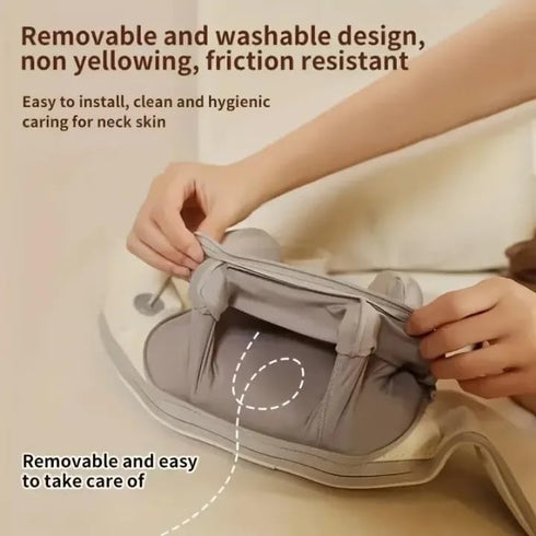 Shiatsu Neck and Back Massager with Heat, Cordless Handheld Massager for Deep Tissue Kneading, Electric Neck