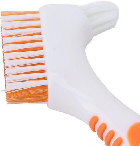 Denture Brush Denture Toothbrush Washing Brush Dual Head Tools for Denture Care and Oral Hygiene