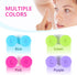 KISEER 24 Pack (4 Colorful Cute Contact Lens Case Bulk Box Holder Container Soak Storage Kit Color)