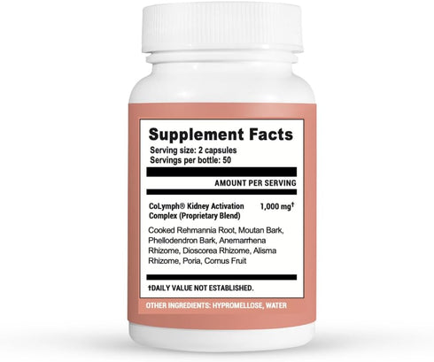 CoLymph Balance - Herbal Supplement for Natural Kidney & Liver Support - Improves Urinary Tract & Prostate Health