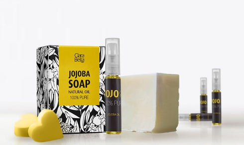 Organic Jojoba Oil Face Serum, Anti Aging, Reduces Dry Skin, Acne Scars, Vitamin E