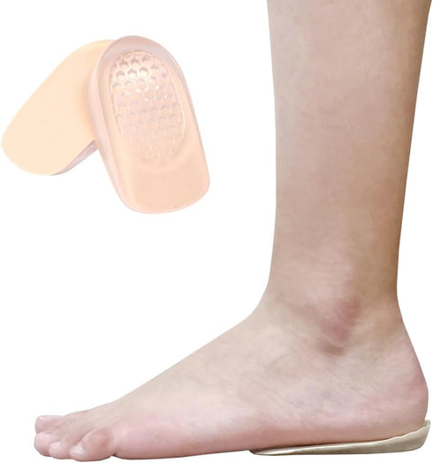 Premium Heel Cushions for Heel Pain Relief & Shoe Comfort - Gel Inserts for Women and Men, Adjust for Shoes Too Big