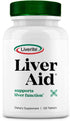 Liverite Liver Aid, 120 Tablets, Liver Support, Cleanse, Care, and Function Supplement