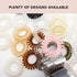 Kitsch Spiral Hair Ties for Women - Creaseless and Dent-free Coil Hair Ties, Made of Flexible and Durable Plastic