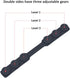 Mask Strap Extender - Anti-Tightening Mask Holder Hook, 8PCS Black
